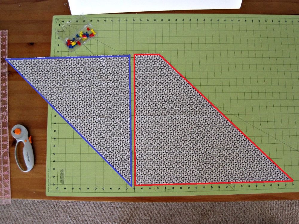 Turn one fat quarter into 5 yards of bias tape (full tutorial) She's